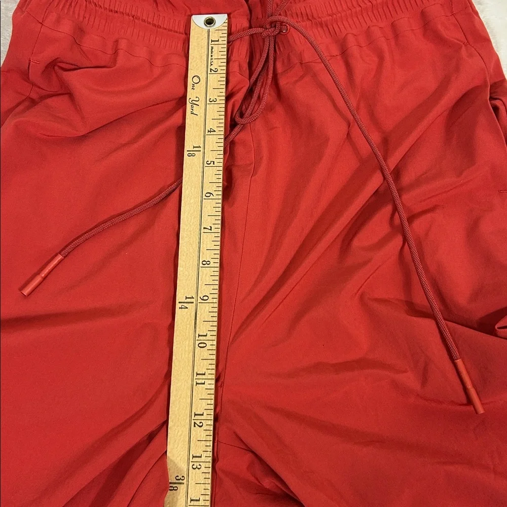 Athleta current red/rust savannah wide leg jumpsuit size 4 - Picture 9 of 12